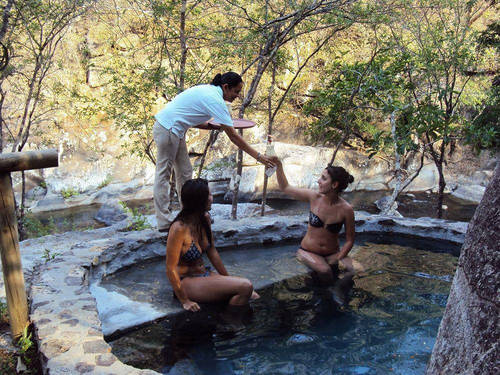 natural rainforest hot springs tour