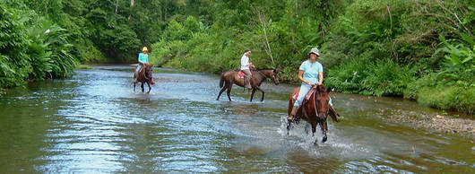 horsebacking riding tour in Costa Rica